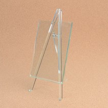 투명아크릴액자 청접장 사진걸이 액자받침대 거실 사무실 사진놓기, 가로형