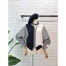 [반다리] 가오리 업다운 집업 브이넥 가디건