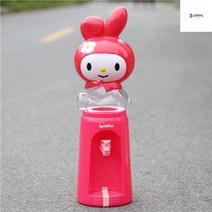 귀여운 캐릭터 물통 탁상용정수기 키티 도라에몽 마이멜로디 텀블러 사무실 책상 미니, 2000ml, 옵션5