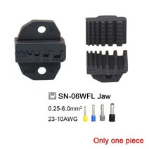 터미널압착기 전선 케이블 sn 압착 펜치 턱 dupont 2 54xh2 54kf25105557vh3 96 플러그 튜브 비절연 단자 교체형 압착 공구 다이 세트, 1-06wf 턱