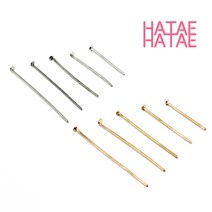 하태하태 T자핀 5g T핀 티자핀 키링 부자재 재료 나사, 04.골드_35mm(1봉 약 30개입)