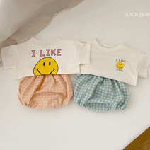 (당일발송)여름 베이비 라이크 블루머 베베세트 돌전 돌후 신생아옷 아기선물 둥이룩내새끼들