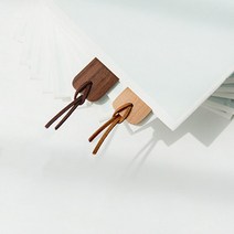 우드 원목 책갈피 북마크 책클립 DD-10440, 올리브