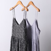 플라워 끈나시 원피스 205I683S 빅사이즈 여성의류