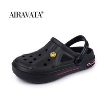 구름운동화 무지외반증신발 발편한 족저근막염 엄마 할머니 운동화 남성 여성 여름 해변 샌들 편안한 에바 커플 단색 나막신 신발 실내 야외 정원 슬리퍼