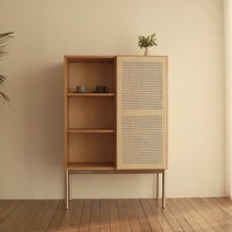 라탄 서랍장 수납장 거실 베란다 빈티지 카페 감성 찬장 단단한 등나무 홈스테이 작은 서랍 사물함 총 이익, 맞춤 제작, 단일 문, 90x38x130cm