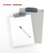 컬러 서류 클립 보드 홀더 종이 받침대 화일 결재판 서류철 파일 A4, 핑크