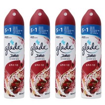 SC존슨 그레이드 실내공기탈취제 방향제 포푸리가든 320ml x4개, 4개
