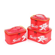 머털 프리미엄 3IN1 PVC 소품통 레드 소중대 세트