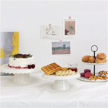 로얄애덜리 스노우 케이크 스탠드 1호, 화이트, 2개