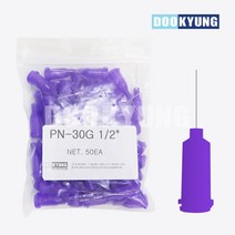 D_니들 주사기 주사 바늘 본드바늘 PN-30G_50개, 단품