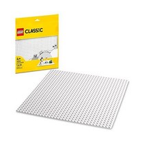 남아 레고 LEGO 클래식 화이트 베이스플레이트 11026 세트(1개), White Baseplate, Paper package