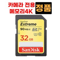 캐논 EOS 5D Mark IV 카메라 메모리 4K 32GB SD카드