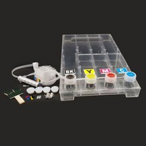 GDG5303 CISS-A-103 칩없음 하단공급기 HP8710 8210 SLJ-3520 3560 -검정1420ml 칼라750ml 무한공급기/hp8710/j3520w/j3560, 본상품선택