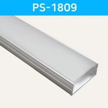 그린맥스 LED방열판 사각 PS-1809 *LED프로파일 알루미늄방열판, 1개, 추가>PS-1809 마개(2P)