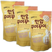 한입 꾸이꾸이 80g x 3개 바삭한 어포스낵 사무실간식 어르신과자, 1개