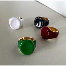 문민 [14k goldfill] 반지 에폭시 인장반지