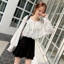 VIP 이청아 프릴랩 블라우스 사랑의 불시착 b8x114