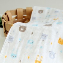 천고아 땅콩기저귀 거즈원단 애니파크 3종 md, 백아이보리(1마)