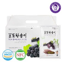 포도마을 포도한송이 포도씨추출 포도즙 30팩 1박스, 단품, 단품
