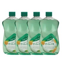 은나노스텝세정제3 [알뜰리필세트] 은나노스텝 시즌3 다용도, 1100ml, 4개