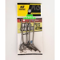 밸런스유동튜브 4개입 자작채비 원투낚시 감성돔채비 자바따