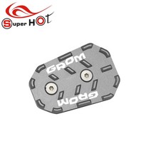 오토바이 부품 혼다 오토바이 미끄럼 방지 페달 Grom125 MSX125 Grom 125 MSX 2013-20 2021 용 액세서리, 07 Grom logo grey