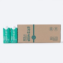 자연드림 솔트로드 종이팩생수 JUST기픈물, 330ml, 18개