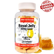 프리미엄 생로얄제리 1000mg 고함량 120캡슐 10HDA 로얄젤리 캐나다 직구, 120정, 1개