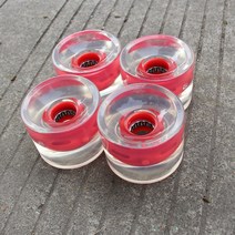 70*51mm 롱보드 바퀴 led바퀴 우레탄바퀴, LED, 레드