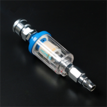 유수분리기 디젤 가솔린 오일 기름 필터 압축기 스프레이 페인트 건 타일면치기 용 인라인 에어 휴대용 워, 02 Red