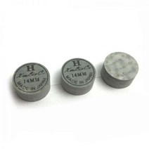 당구가방 당구큐가방 10 개/몫 XMLINCOS 14mm 당구 큐 팁 레이어 풀 S/M/H 일본 가죽 액세서리, 혼합