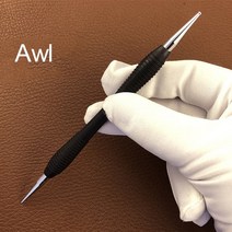 가죽 핸드프레스 각인기 가죽공예 도장 다이어리 Betim-가죽 공예 도구 모델링 포인트 스타일러스 조각 스, 01 Awl