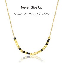 모스부호목걸이 morse code 목걸이 custom 18k gold layering custom choker 목걸이 morse code jewelry mom sister 선물
