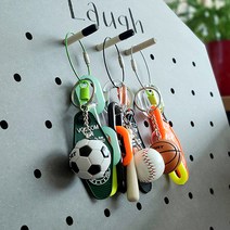 스포츠 축구 야구 농구 체인 백참 버즈 에어팟 새차 남친 친구 가방 키링, 축구키링