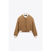 독일 자라 ZARA 울 혼방 봄버 재킷 100039