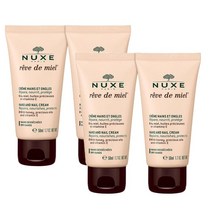 Nuxe 눅스 레브드미엘 핸드크림 50ml x4팩 Reve de Miel 허니오일 앤 비타민 E