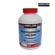 [커클랜드글루코사민] Kirkland Signature Glucosamine & Chondroitin 글루코사민 280정 2병