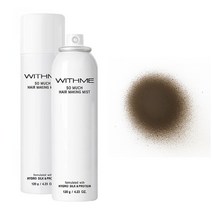 위드미 소머치 헤어 메이킹 미스트, 자연 갈색, 1개