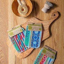 공간너머 폴란드 친환경 다용도 수세미 신개념 코튼 기름기 찌든때 잘닦이는 스크러바 2p세트