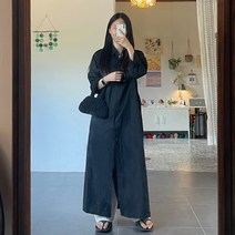 츠츠마켓 롱 셔츠 베이직 원피스
