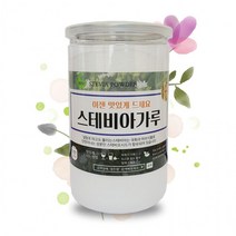 스테비아 500g 정든팜 밀폐통제품 스테비아가루, 단품, 상세페이지 참조