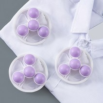 마미편해 4세대 버블 먼지 머리카락 회전형 세탁 세탁기 거름망, 인싸 퍼플4P