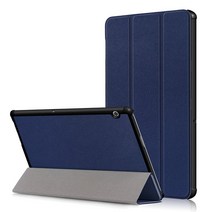 화웨이 미디어패드 T5 10 전용 스마트 커버 케이스, NAVY