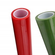 실리콘 점착 내열 마스킹 테이프 12MM X 50M 녹색 실리콘테이프 내열테이프, 적색