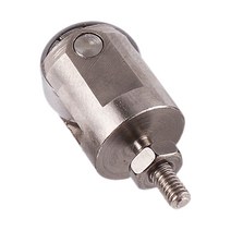 shangren 다이얼 인디케이터 용 접점 롤러 게이지 측정기 롤러 포인트 휠 자전거 휠 터닝 스탠드 림 테스터 부품 프로브, M2.5, 은, 스테인리스 강