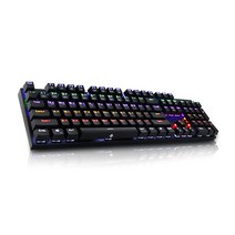 앱코 HACKER K640 축교환 기계식 키보드 블랙, 블랙적축