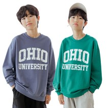 초딩데일리 주니어 남아 여아 10대 중딩 고학년 옷 오버핏 맨투맨