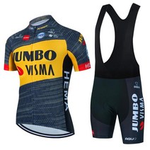 2023 팀 점보 VISMA 사이클링 저지 세트 19D 자전거 반바지 MTB Ropa Ciclismo 남성 반팔 셔츠 Maillot Clo, 11 Pic Color_04 L