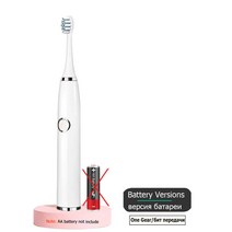 전동 칫솔 360 super sonic usb smart whitening sterilizer tooth bush 방수 칫솔 8 brush head best gift, 화이트 1 헤드
